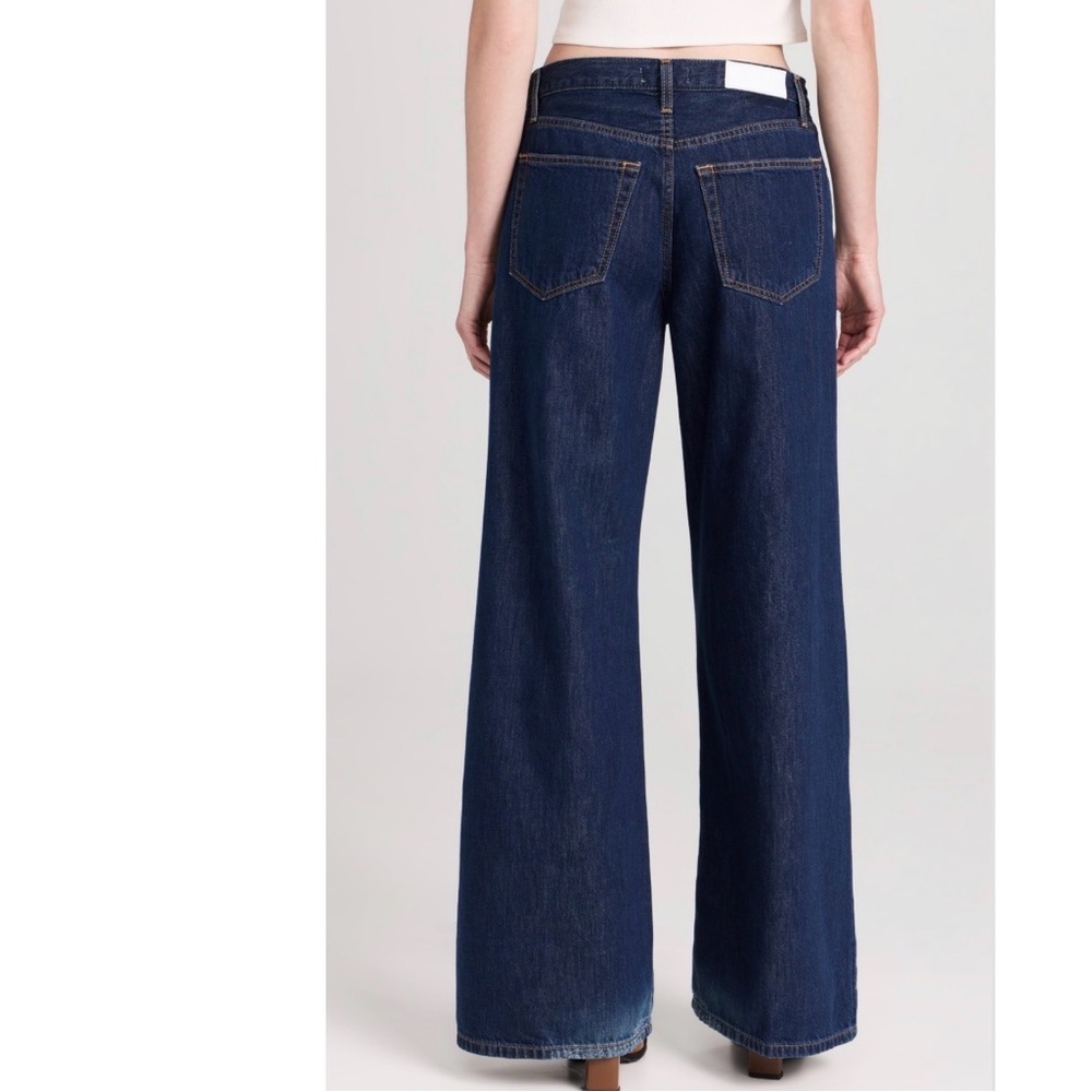 Re/Done‎ Mid Rise Palazzo Jeans - Picture 2 of 15